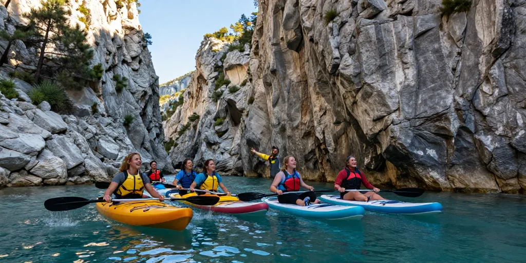 Activités nautiques dans le Verdon : comment découvrir les Gorges du Verdon de façon ludique
