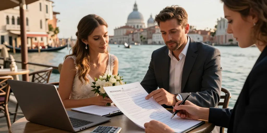 mariage a venise